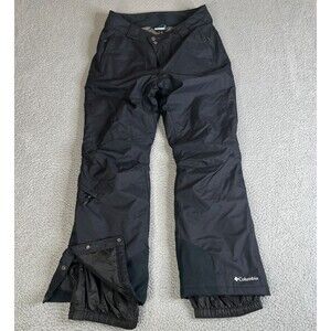 Columbia Pants Mens Large Black Omni-Tech Waterproof Insulated Snow Ski Outdoor